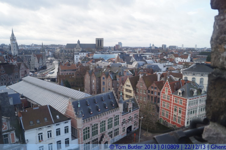 Photo ID: 010809, Looking across Ghent, Ghent, Belgium