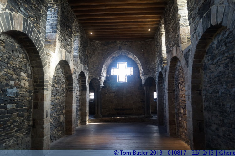 Photo ID: 010817, Inside the chapel, Ghent, Belgium