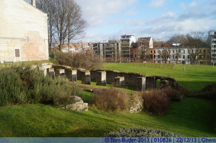 Photo ID: 010826, The ruins of the infirmary, Ghent, Belgium