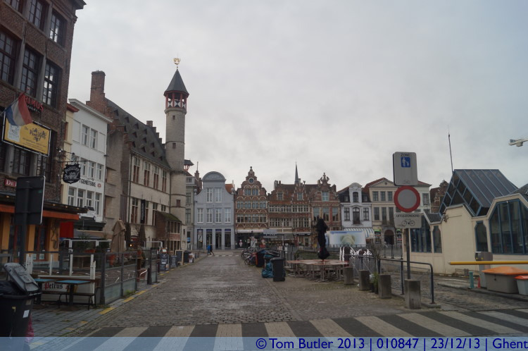 Photo ID: 010847, In the Vrijdagmarkt, Ghent, Belgium
