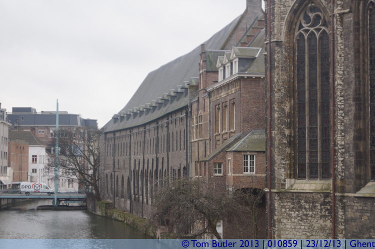 Photo ID: 010859, Rear of the former Abbey, Ghent, Belgium