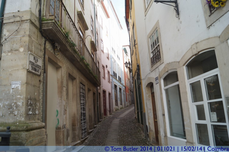 Photo ID: 011021, Inside the old town, Coimbra, Portugal