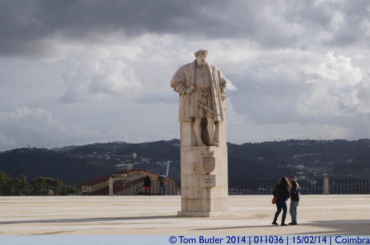 Photo ID: 011036, King Joao III, Coimbra, Portugal