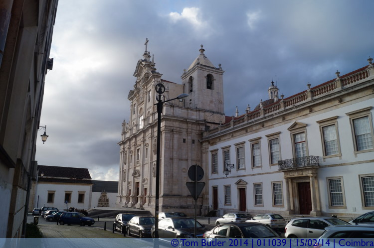 Photo ID: 011039, The front of the New Cathedral, Coimbra, Portugal