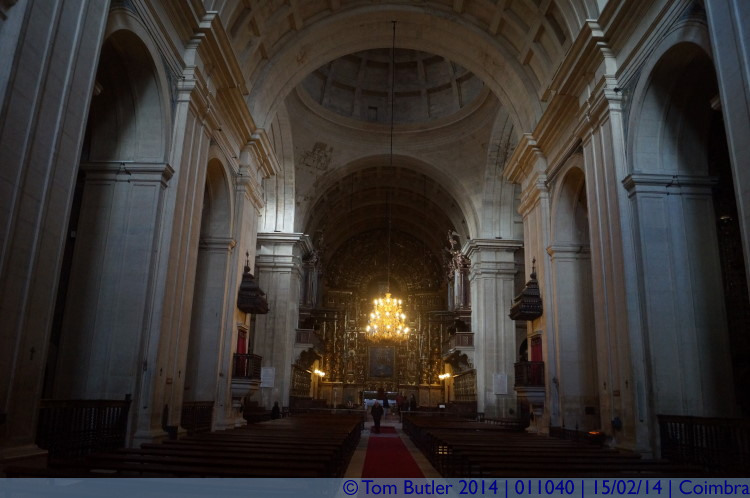Photo ID: 011040, Inside the New Cathedral, Coimbra, Portugal