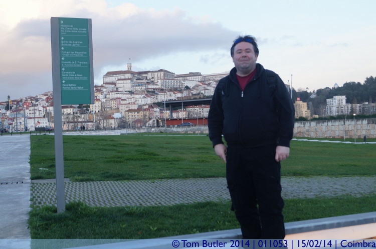 Photo ID: 011053, Standing by the monastery, Coimbra, Portugal