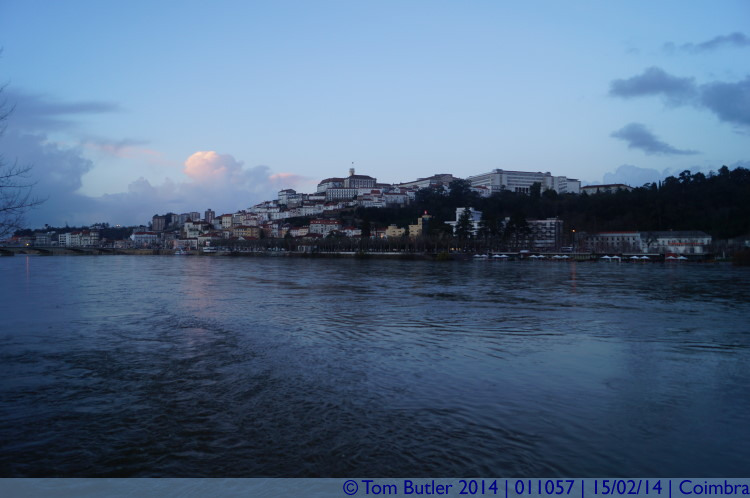 Photo ID: 011057, The old town and river, Coimbra, Portugal