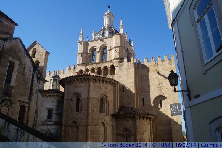 Photo ID: 011068, Rear of the cathedral, Coimbra, Portugal