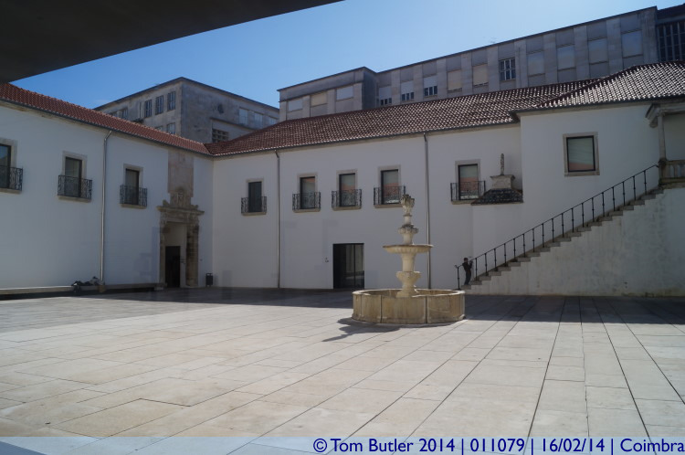 Photo ID: 011079, Courtyard of the Bishops Palace, Coimbra, Portugal