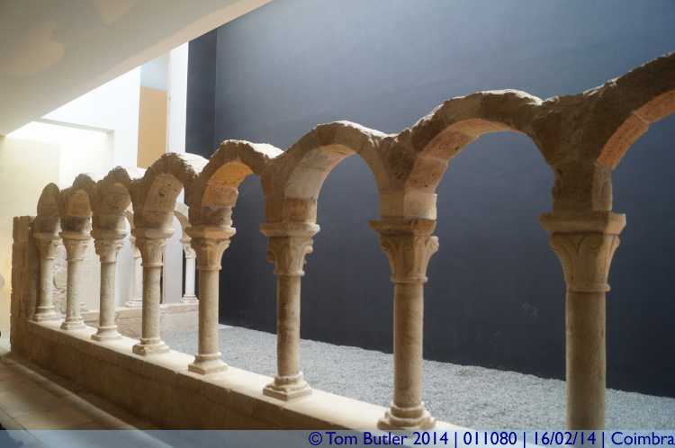 Photo ID: 011080, Remains of a cloister, Coimbra, Portugal