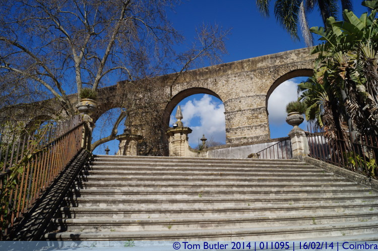 Photo ID: 011095, Botanical garden and aqueduct, Coimbra, Portugal