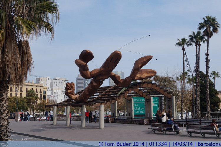 Photo ID: 011334, Happy Lobster, Barcelona, Spain