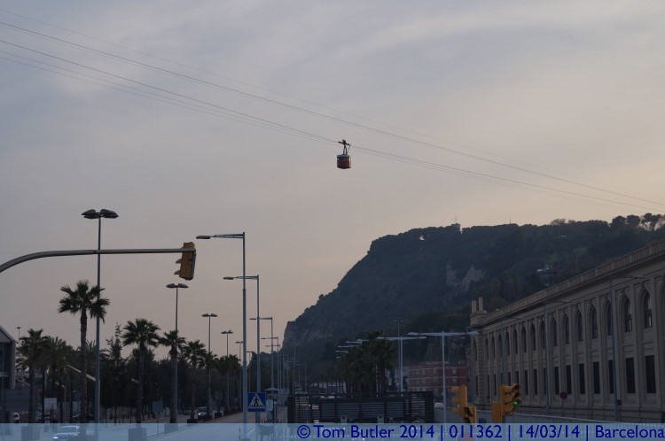 Photo ID: 011362, The Port Cable Car, Barcelona, Spain