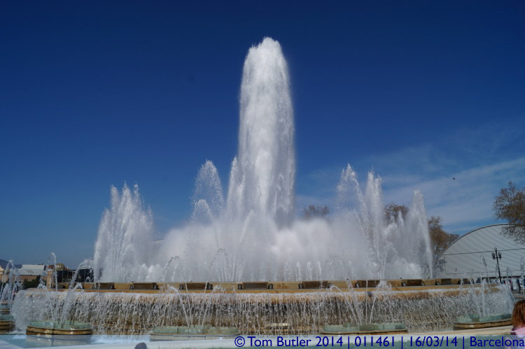 Photo ID: 011461, Fountain display, Barcelona, Spain