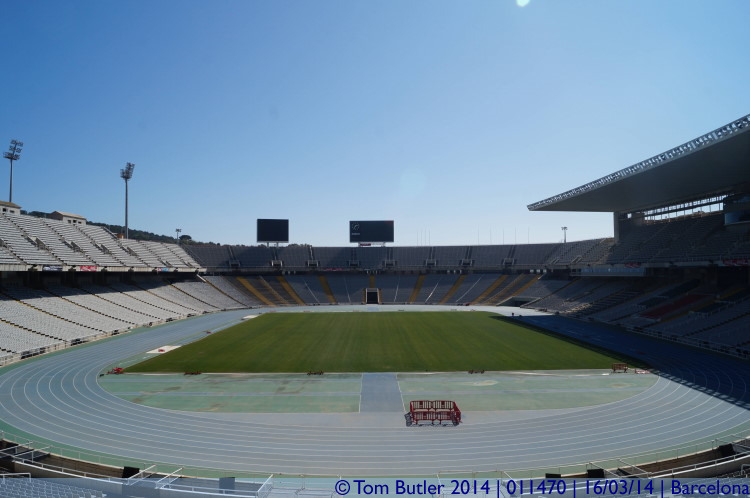 Photo ID: 011470, In the stadium, Barcelona, Spain