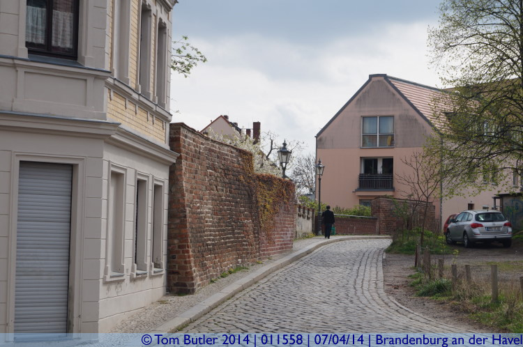 Photo ID: 011558, Part of the city wall, Brandenburg an der Havel, Germany