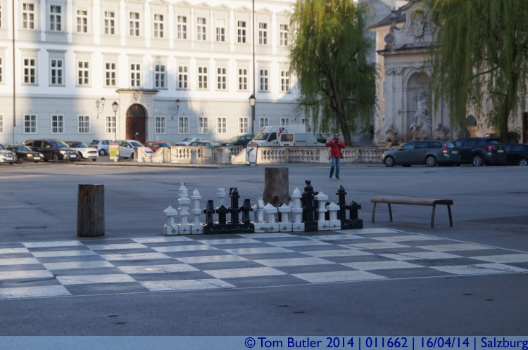 Photo ID: 011662, Chess in the square, Salzburg, Austria