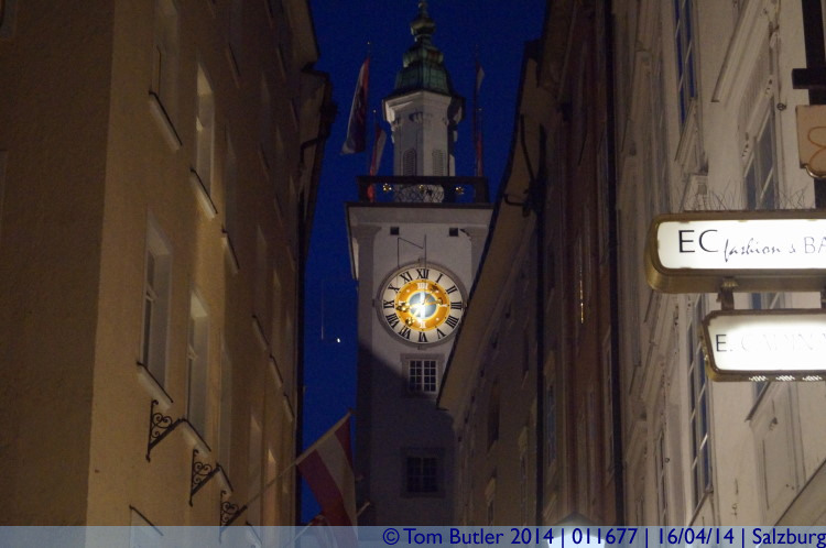 Photo ID: 011677, Town Hall Tower, Salzburg, Austria