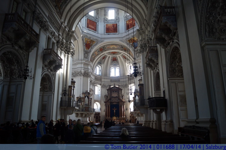 Photo ID: 011688, Inside the Cathedral, Salzburg, Austria