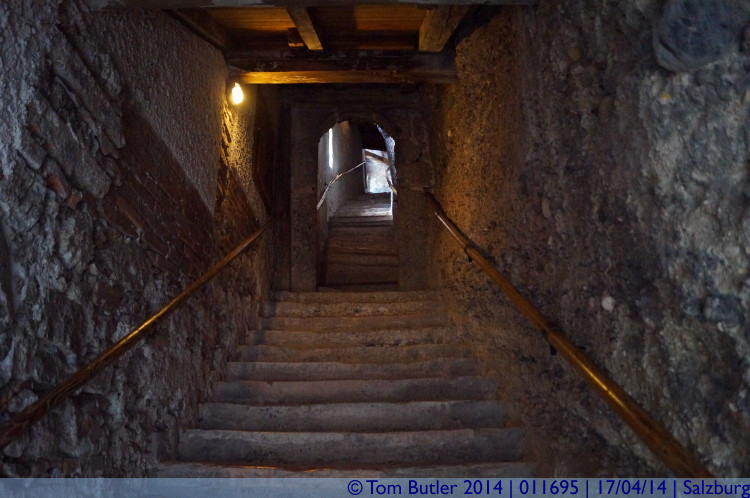 Photo ID: 011695, Climbing to the Catacombs, Salzburg, Austria
