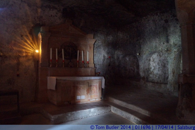 Photo ID: 011696, Chapel in the catacombs, Salzburg, Austria