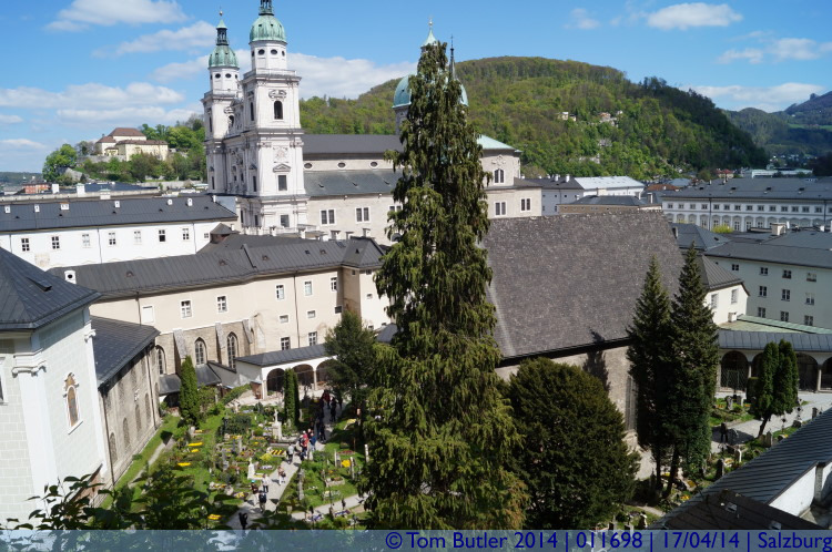 Photo ID: 011698, View from the catacombs, Salzburg, Austria