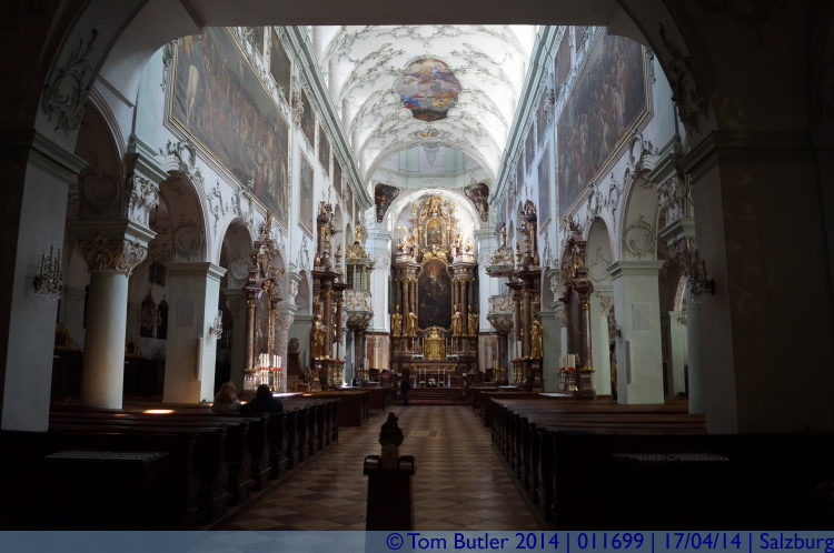 Photo ID: 011699, In St Peter's Church, Salzburg, Austria
