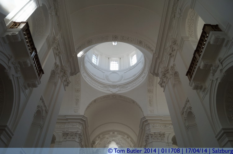 Photo ID: 011708, Inside the Kollegienkirche, Salzburg, Austria