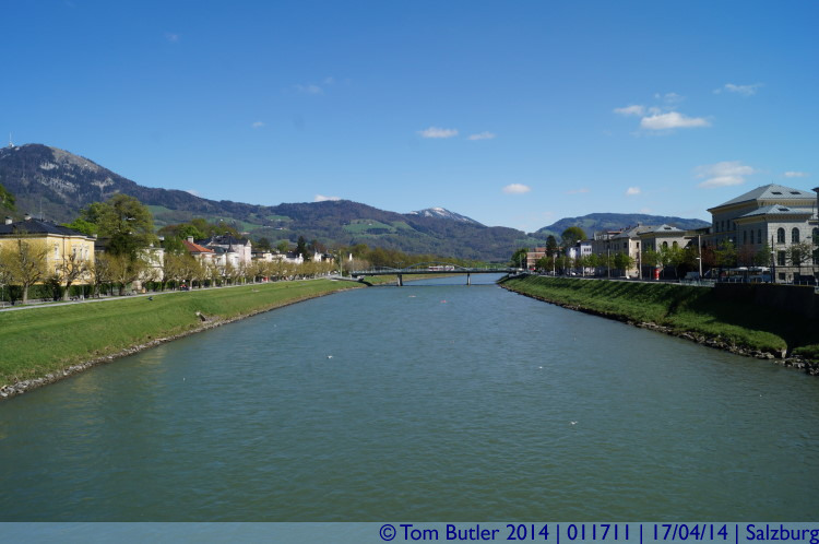Photo ID: 011711, On Mozart bridge, Salzburg, Austria