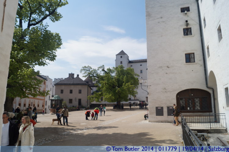 Photo ID: 011779, Fortress courtyards, Salzburg, Austria