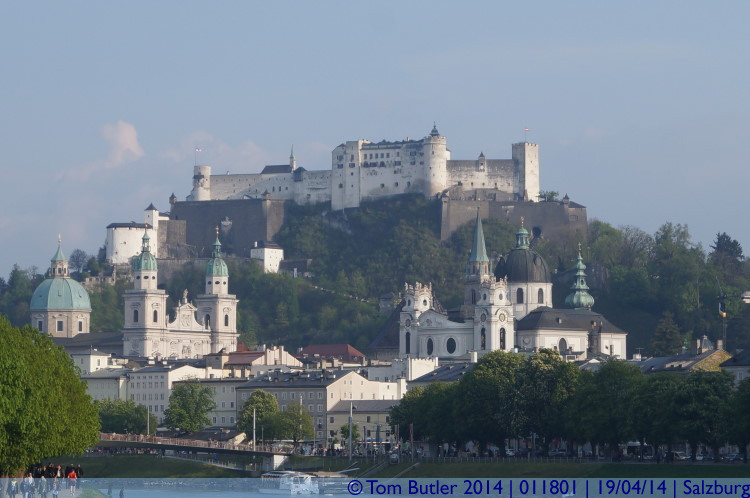 Photo ID: 011801, Fortress and churches, Salzburg, Austria