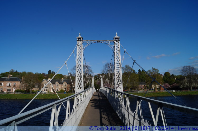 Photo ID: 011817, On the Infirmary Bridge, Inverness, Scotland