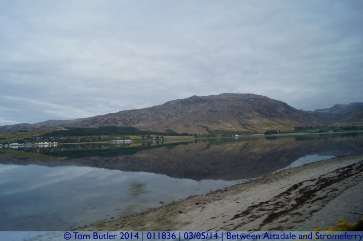 Photo ID: 011836, The start of Loch Carron, Between Attadale and Stromeferry, Scotland