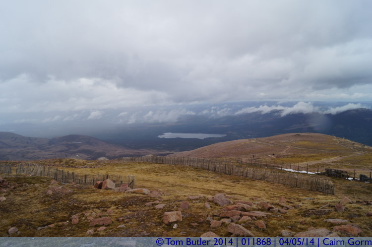 Photo ID: 011868, The view from the top, Cairn Gorm, Scotland