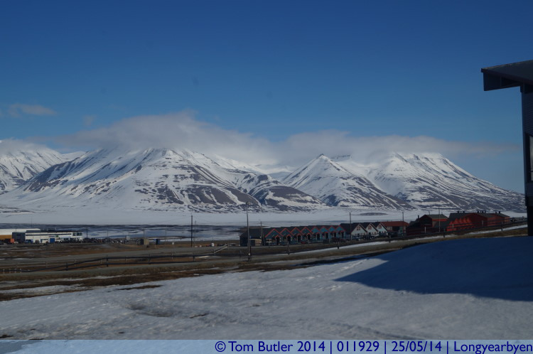 Photo ID: 011929, Looking across to the Adventfjorden, Longyearbyen, Norway