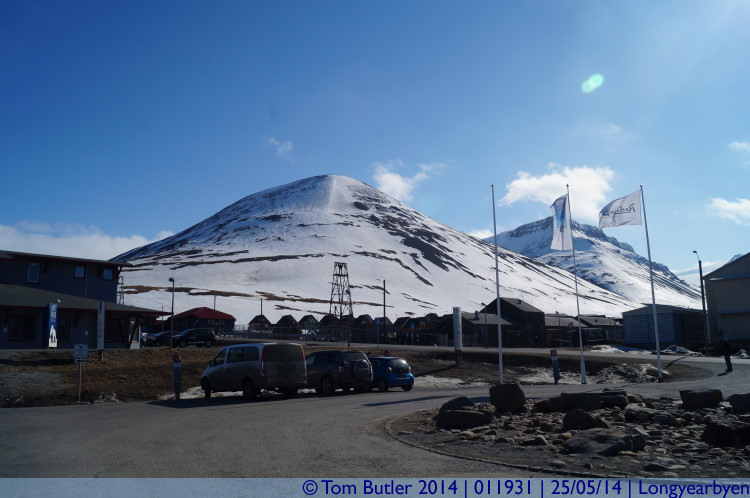 Photo ID: 011931, View from the Hotel, Longyearbyen, Norway