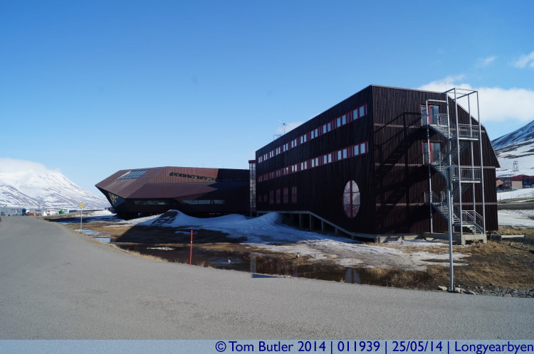 Photo ID: 011939, The rear of the museum and uni, Longyearbyen, Norway
