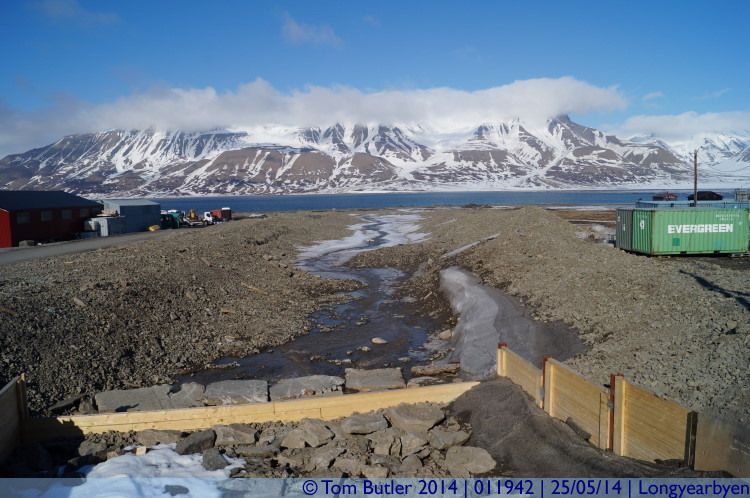 Photo ID: 011942, The summer thaw starting, Longyearbyen, Norway