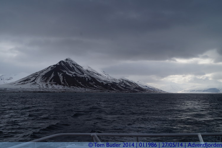 Photo ID: 011986, Rough seas, Adventfjorden, Norway