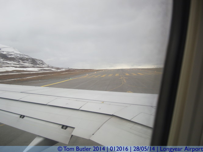 Photo ID: 012016, Preparing for take-off, Longyear Airport, Norway