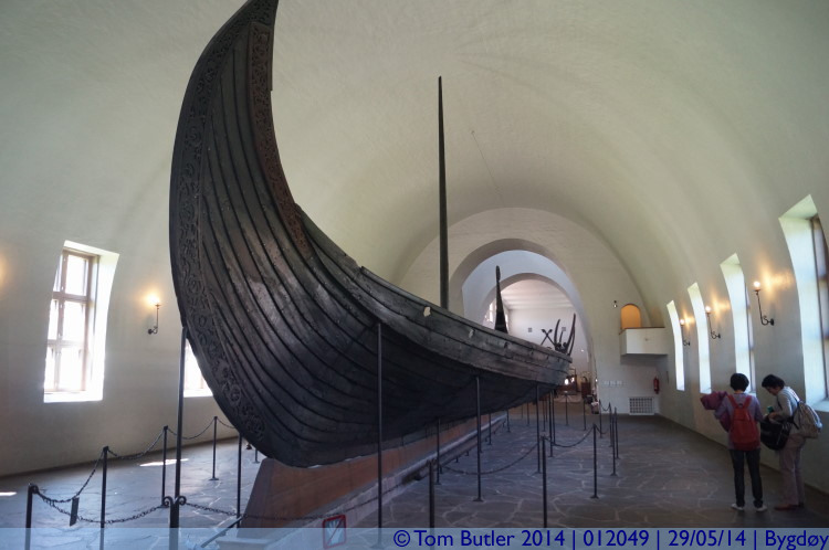 Photo ID: 012049, The Oseberg ship, Bygdy, Norway