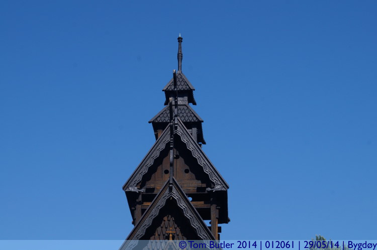 Photo ID: 012061, Top of the church, Bygdy, Norway