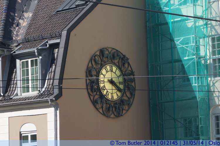 Photo ID: 012145, Astrological Clock, Oslo, Norway