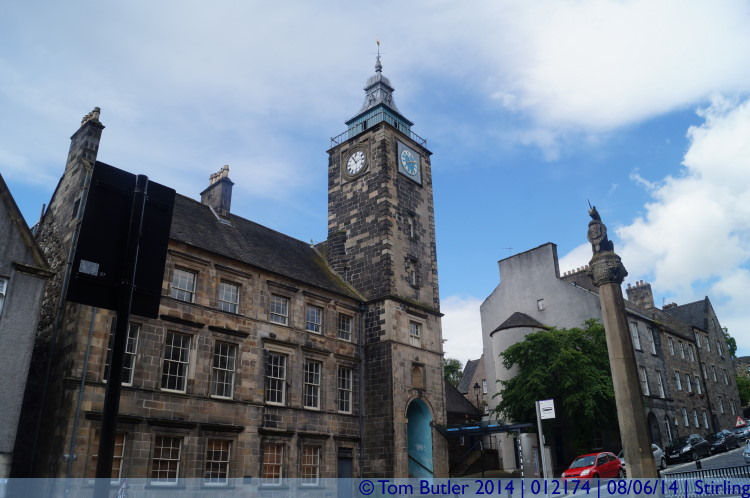 Photo ID: 012174, Mercat Cross and Tollbooth, Stirling, Scotland