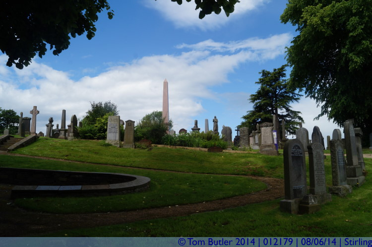 Photo ID: 012179, Mars Wark graveyard, Stirling, Scotland