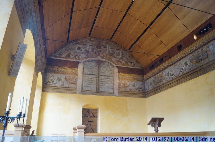 Photo ID: 012197, Inside the Chapel, Stirling, Scotland