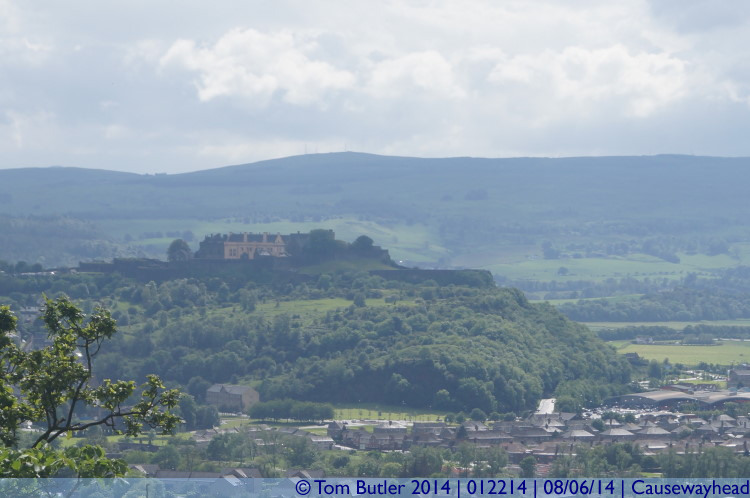 Photo ID: 012214, Castle from the Monument, Causewayhead, Scotland