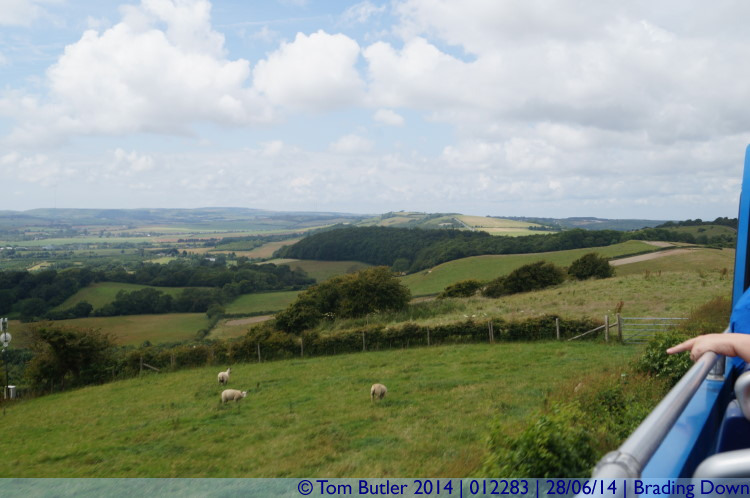 Photo ID: 012283, On the top of the downs, Brading Down, Isle of Wight