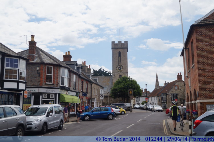 Photo ID: 012344, Centre of town, Yarmouth, Isle of Wight
