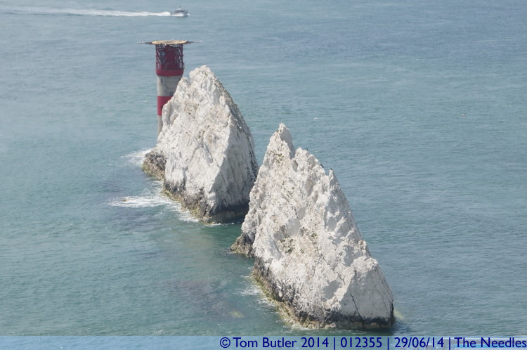 Photo ID: 012355, Needles from the Old Battery, The Needles, Isle of Wight